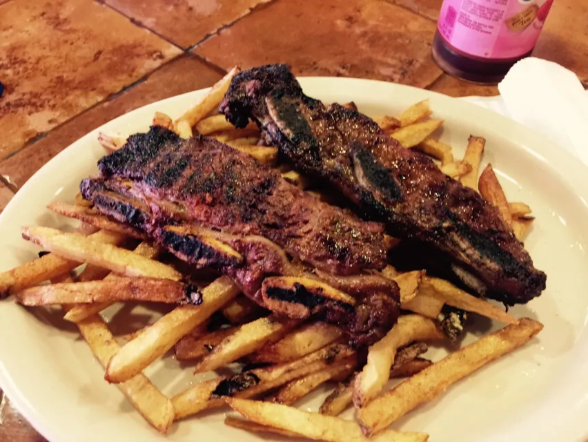 Beef Short Ribs with Fries