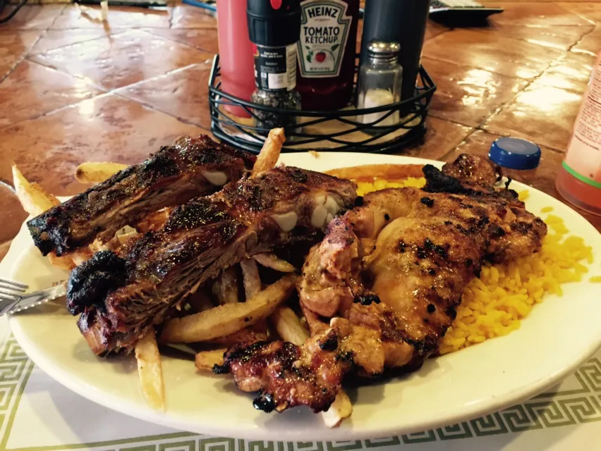 Chicken Fries and Rice