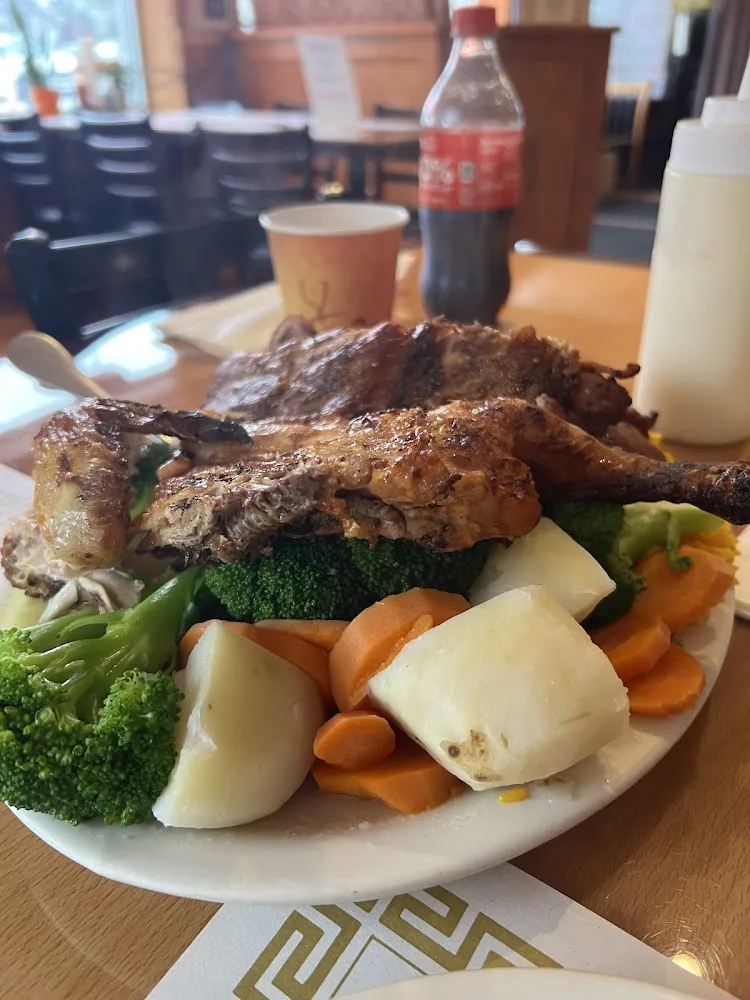 Ribs and Chicken with Mixed Vegetables